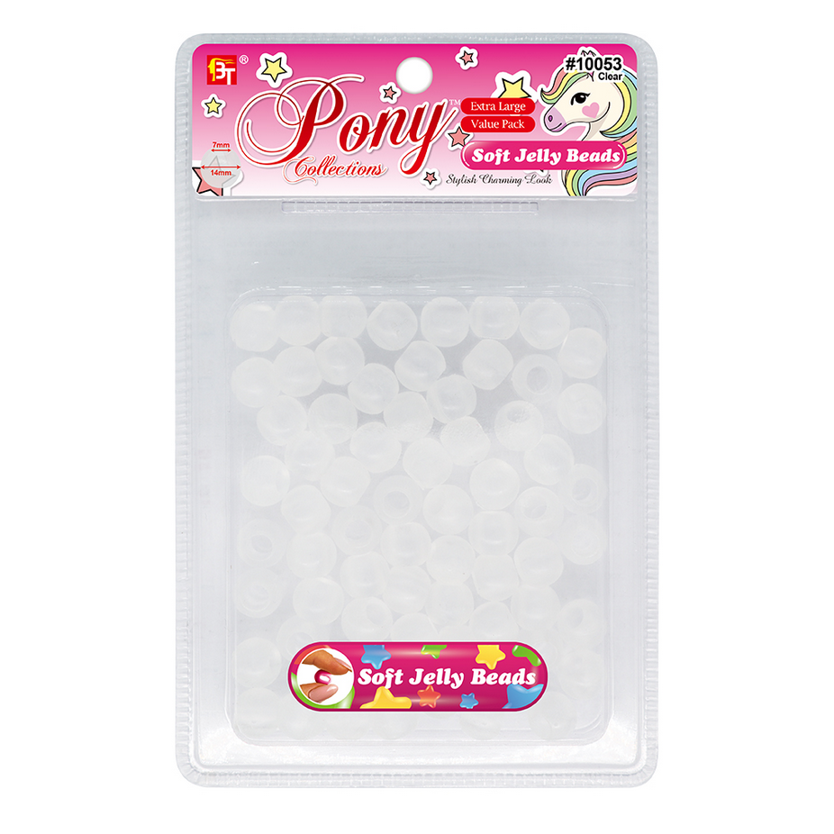 Beauty Town Extra Large Soft Jelly Round Beads