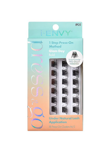 i-Envy Press & Go Press On Cluster Lashes 18 Pack