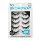 Broadway Eyes 5D Strip Lashes 5 Pair Multipack