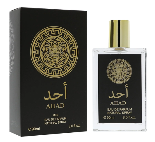Ahad Eau De Parfum Natural Spray 3 oz / 90ml, Premium Long-Lasting Fragrance