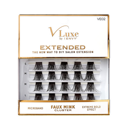VLuxe Extended Collection Lash Extension Clusters