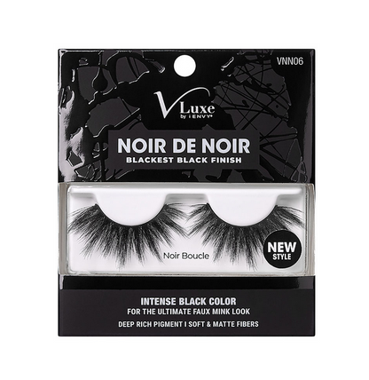 Kiss iEnvy V-Luxe Noir De Noir Collection Strip Lashes