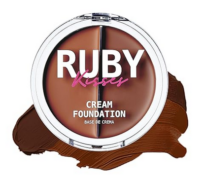 Ruby Kisses 3D Face Creator 2 Color Cream Foundation Concealer -RDF