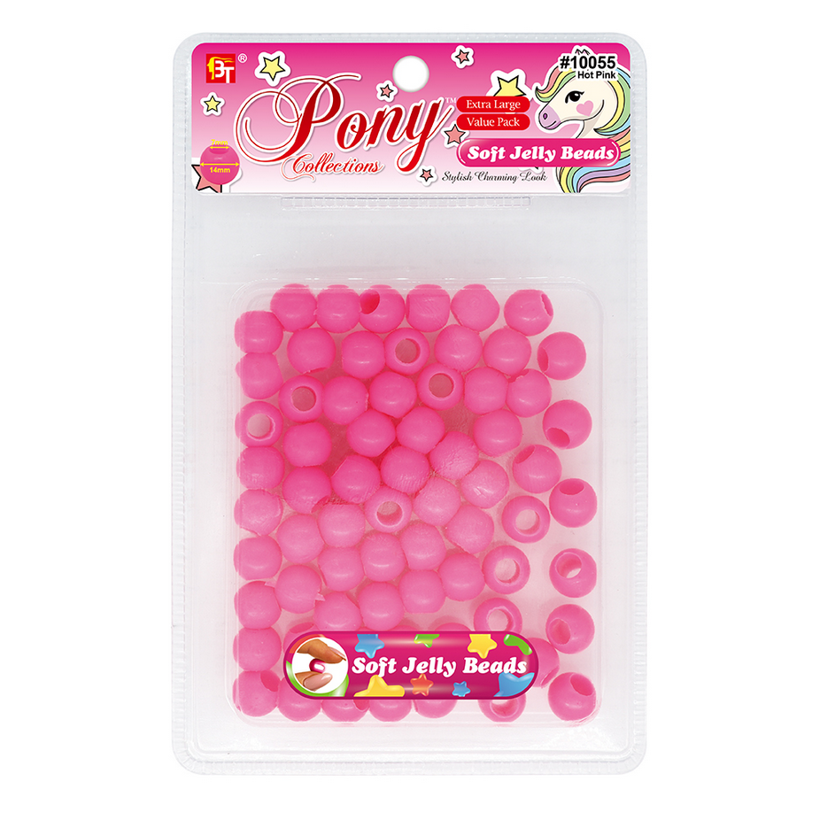Beauty Town Extra Large Soft Jelly Round Beads