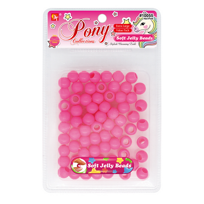 Beauty Town Extra Large Soft Jelly Round Beads