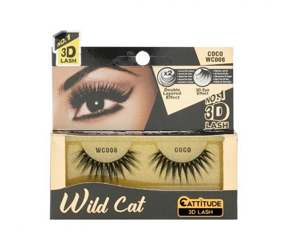 Ebin Wild Cat - Cat Eye 3D Lashes