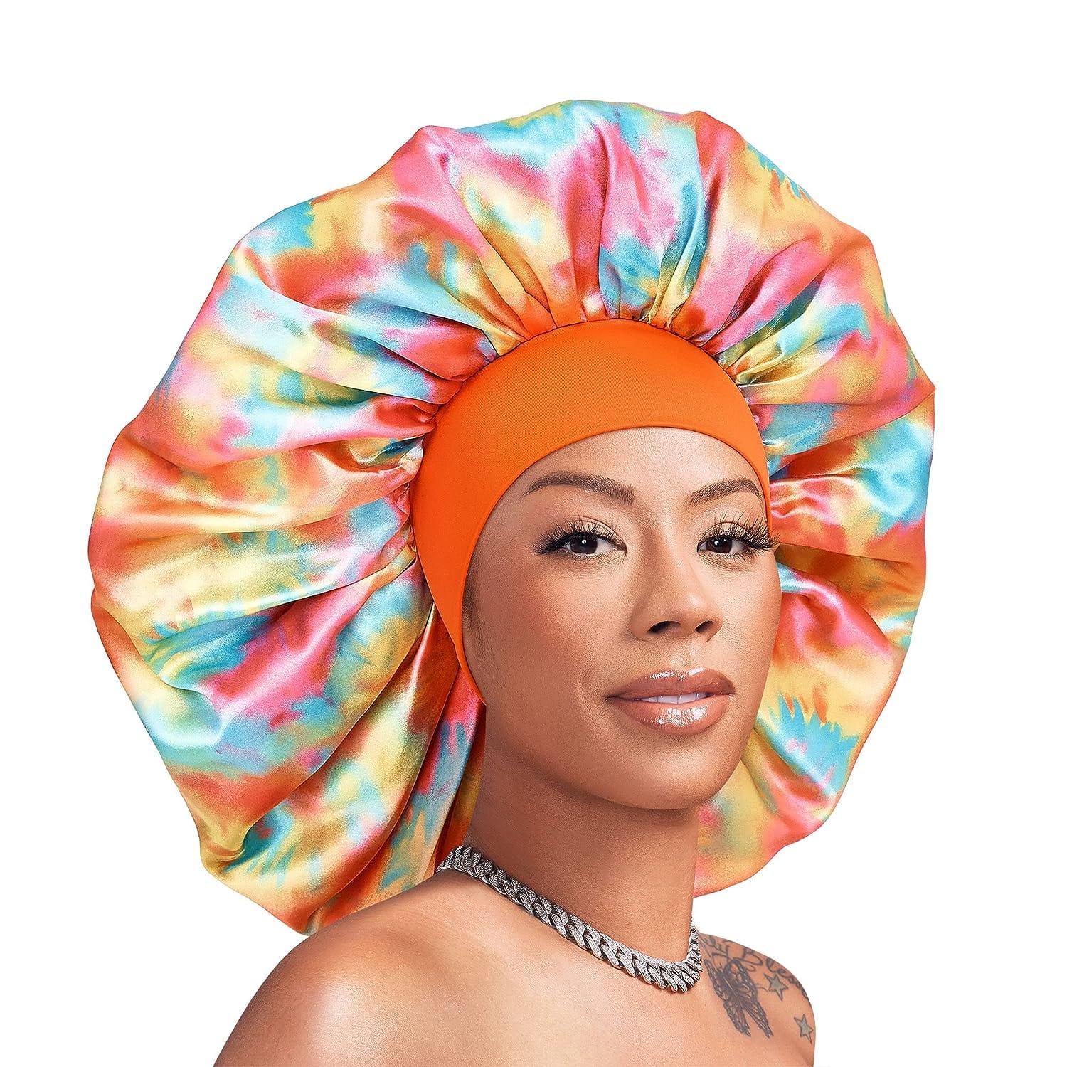 Red by Kiss Silky Stylez Wide Edge Silky Bonnet XL HQ