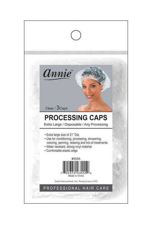 Processing Caps Annie #3555 Disposable XL Processing Caps 3 ct – United Beauty Supply