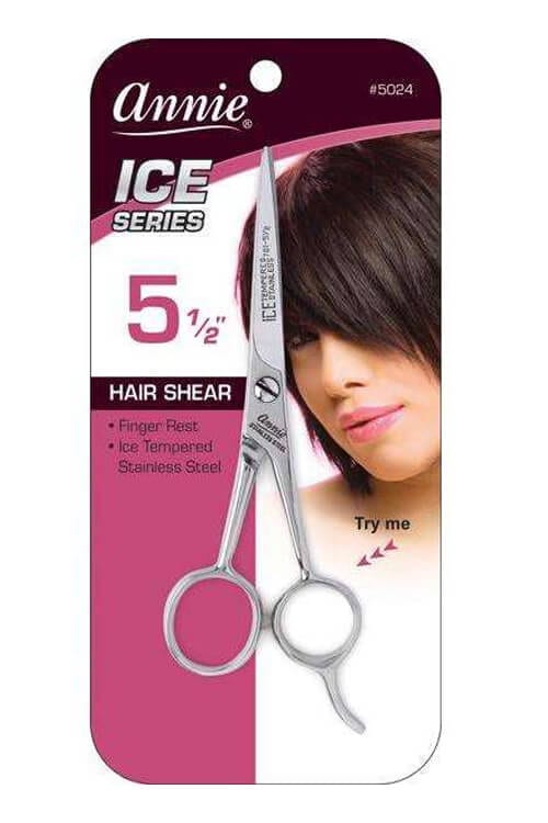 Annie Ice Series 5 1/2" Stainless Steel Hair Shear #5024