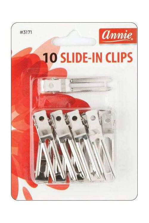 Annie Metal Slide-In Clips 10 CT #3171