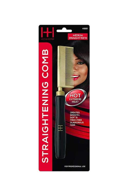 Annie #5502 Straightening Comb Medium Straight Teeth #5502