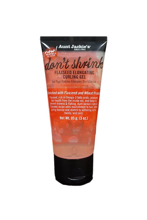 Aunt Jackie's Don't Shrink Flaxseed Elongating Curling Gel 3oz
