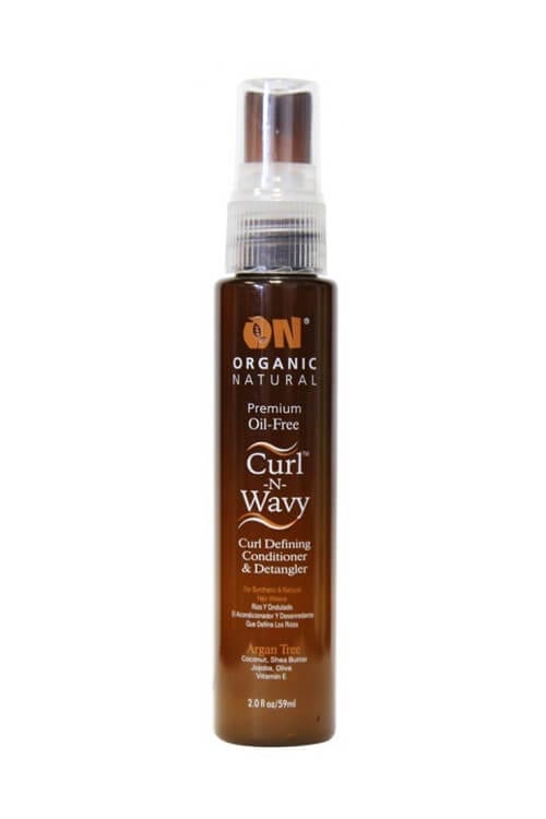 On Natural Curl-N-Wavy Curl Defining Conditioner and Detangler 2.0 oz
