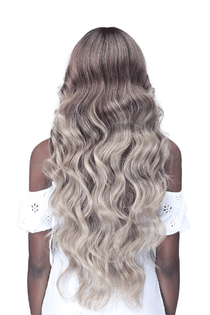 Bobbi Boss MLF251 Arya Premium Synthetic 13x4 HD Glueless Lace Front Wig (Pre-Plucked Hairline)