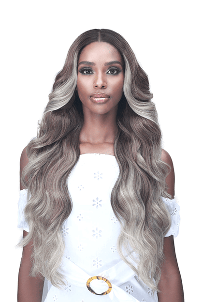 Bobbi Boss MLF251 Arya Premium Synthetic 13x4 HD Glueless Lace Front Wig (Pre-Plucked Hairline)