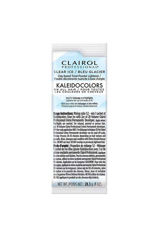 Clairol Professional Kaleidocolors Clear Ice Packet 1oz