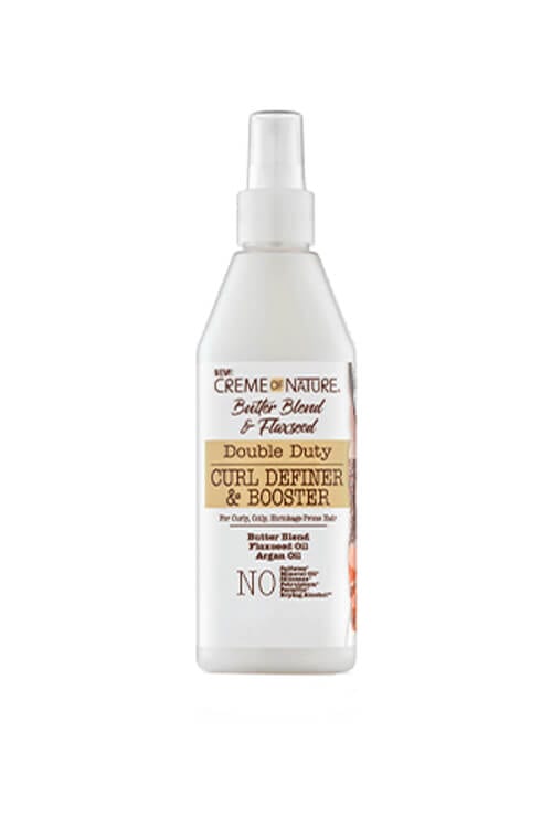 Creme of Nature Butter Blend and Flaxseed Curl Definer and Booster 12 oz