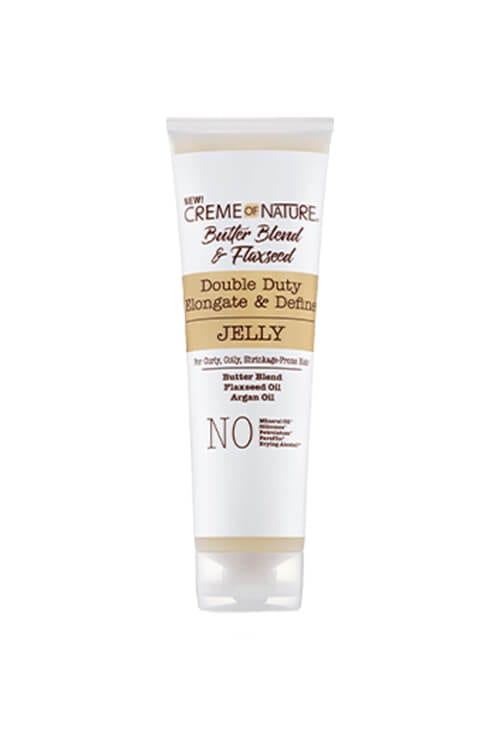 Creme of Nature Butter Blend and Flaxseed Elongate and Define Jelly 8.4 oz