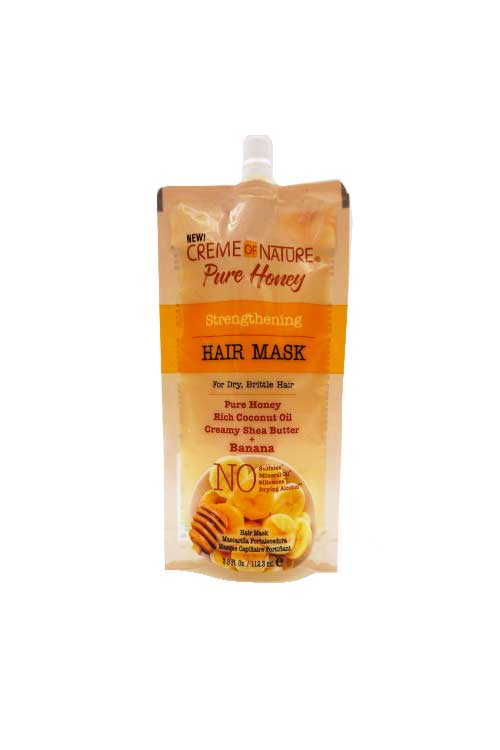 Creme of Nature Pure Honey and Banana Strengthening Hair Mask 3.8 oz