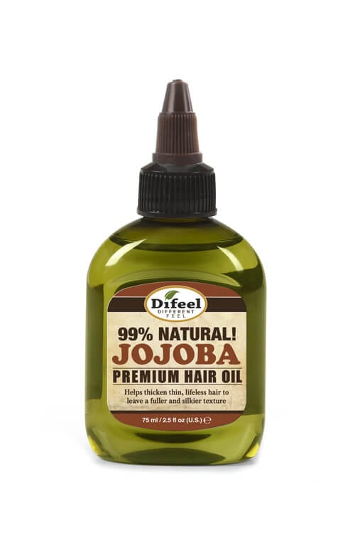 Difeel Premium Natural Jojoba Hair Oil 2.5 oz