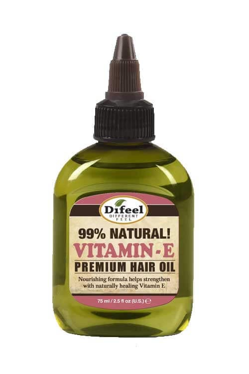 Difeel Premium Natural Vitamin E Hair Oil 2.5 oz
