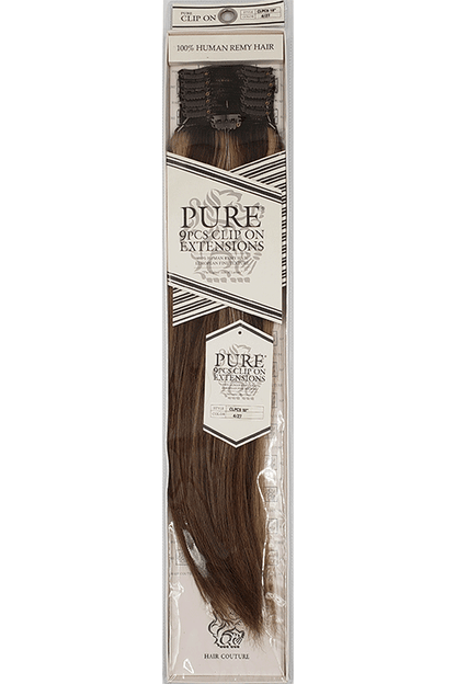 Hair Couture Pure 9PC Straight 18" Clip In Extensions