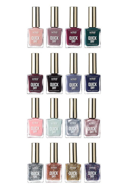 Kiss New York Professional Quick Dry Nail Polish QP