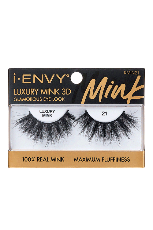 Kiss i-Envy Luxury Mink 3D Glamorous Look Strip Lashes