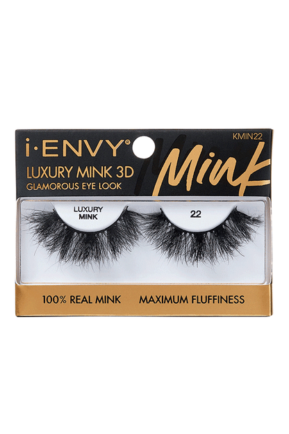 i-Envy Luxury Mink 3D Glamorous Look Strip Lashes