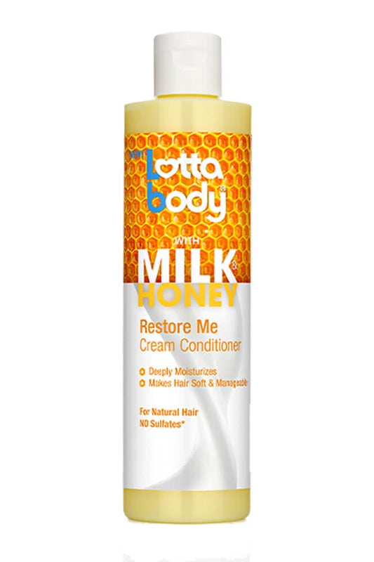 Lottabody Restore Me Milk and Honey Cream Conditioner 10.1 oz
