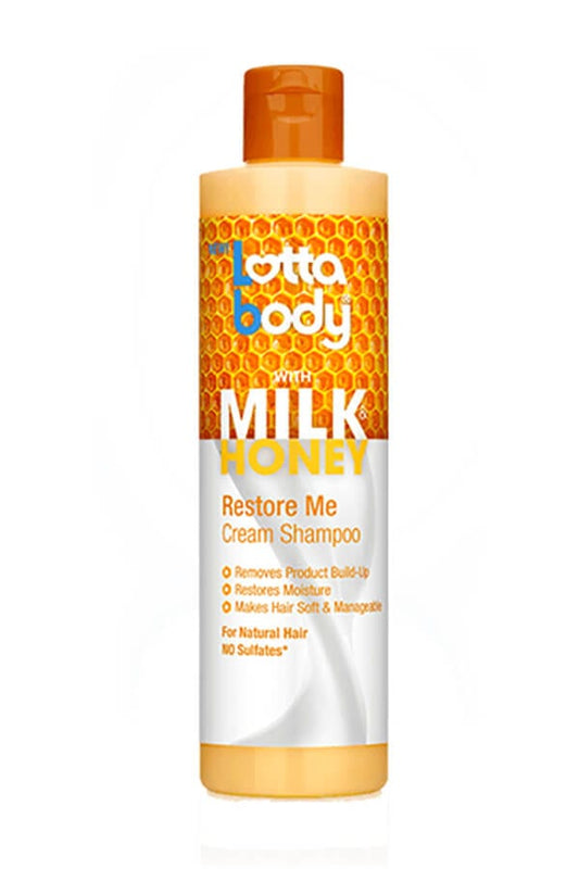 Lottabody Restore Me Milk and Honey Cream Shampoo 10.1 oz