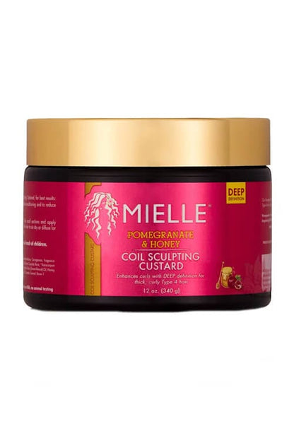 Mielle Pomegranate and Honey Coil Sculpting Custard 12 oz