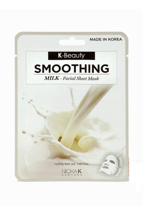 Nicka K New York K Beauty Sheet Mask Smoothing Milk