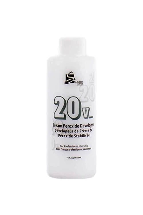 20 Volume Cream Peroxide Developer 4 oz Superstar