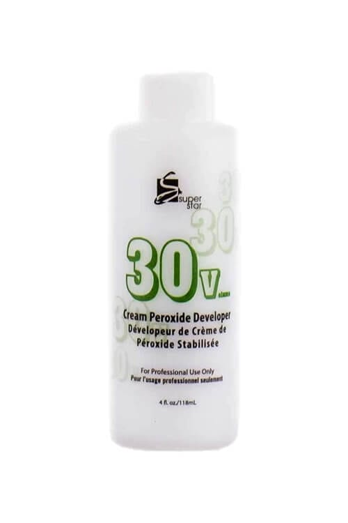 Superstar 30 Volume Cream Peroxide Developer 4 oz