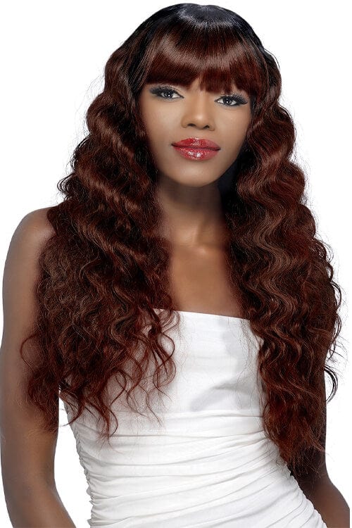 Vivica A. Fox Pure Comfort Welsia Deep Crimped With Bangs 26