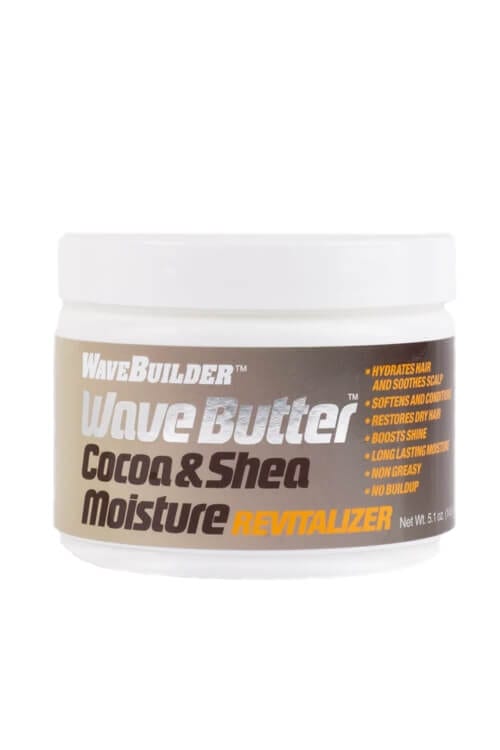 Wave Builder Wave Butter Cocoa and Shea Moisture Revitalizer 5.1 oz