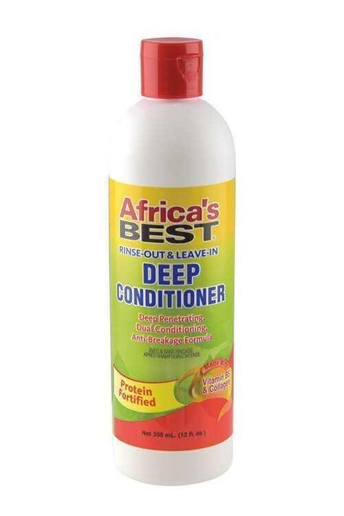 Africa's Best Rinse-Out and Leave-In Deep Conditioner 12 oz