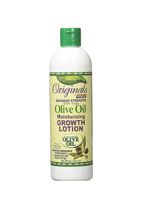 Africa's Best Originals Maximum Strength Olive Oil Moisturizing Growth Lotion 12 oz