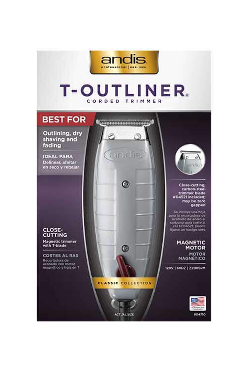 Andis T-Outliner Trimmer Packaging Front