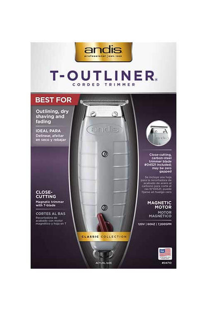 Andis T-Outliner Trimmer Packaging Front