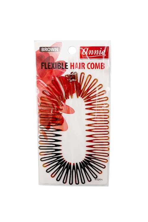 Annie #3204 Brown Flexible Hair Comb