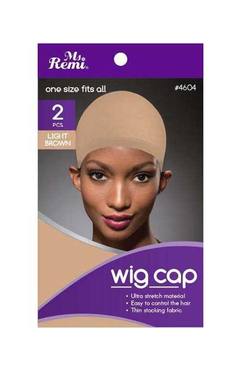 Annie 2 Piece One Size Fits All Wig Cap Light Brown #4604