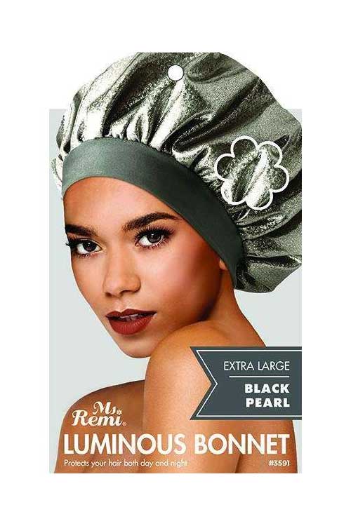 Annie Ms. Remi Extra Large Luminous Bonnet - Black Pearl #3591