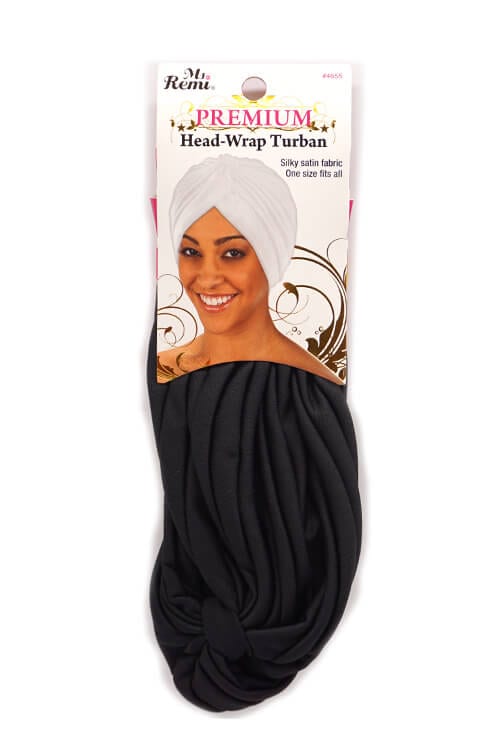 Annie Ms. Remi Premium Satin Head-Wrap Turban Assorted Colors #4655