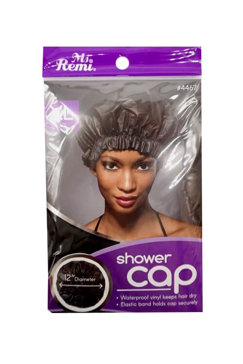 Annie #4467 Ms. Remi Extra-Large Shower Cap Black