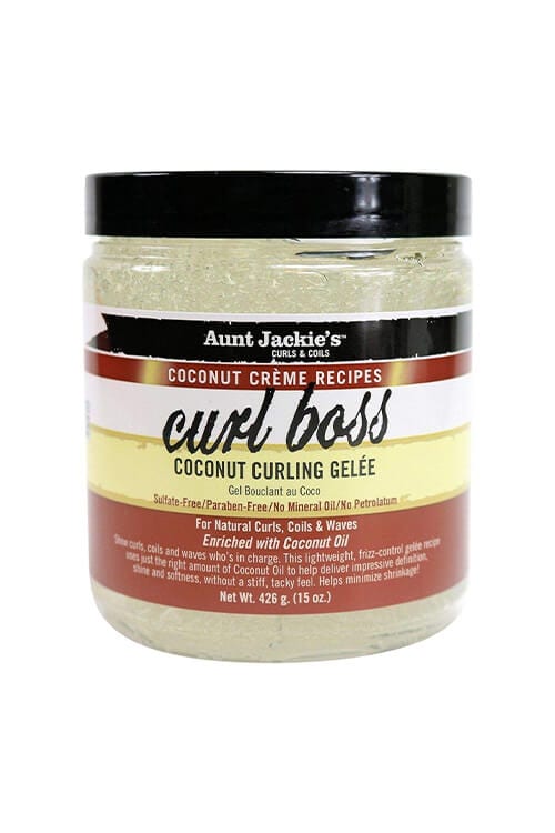 Aunt Jackie's Curl Boss Coconut Curling Gelée 15 oz