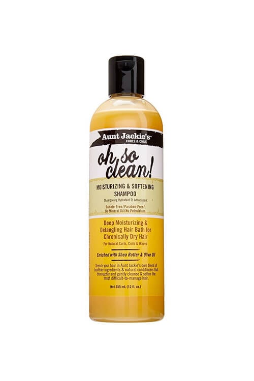 Aunt Jackie's Oh So Clean Moisturizing and Softening Shampoo 12 oz
