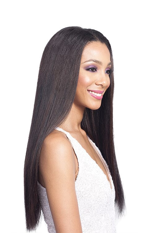 Bobbi Boss Forever Nu 7 Soft Straight Synthetic Weft 7PC 1 PK Side