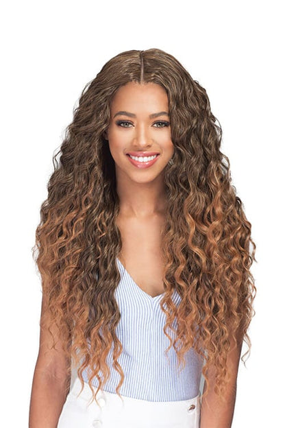 Bobbi Boss Miss Origin Designer Mix Natural Ocean Wave Bundle Hair 3PC Plus Front